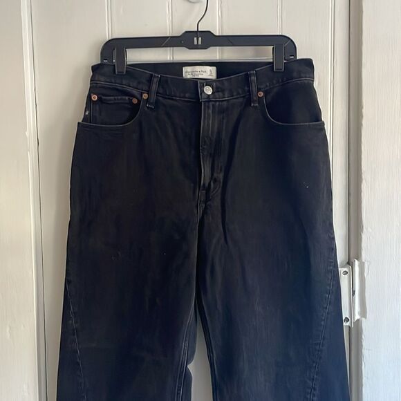 Abercrombie & Fitch 90s Relaxed Jean High Rise - Picture 3 of 5